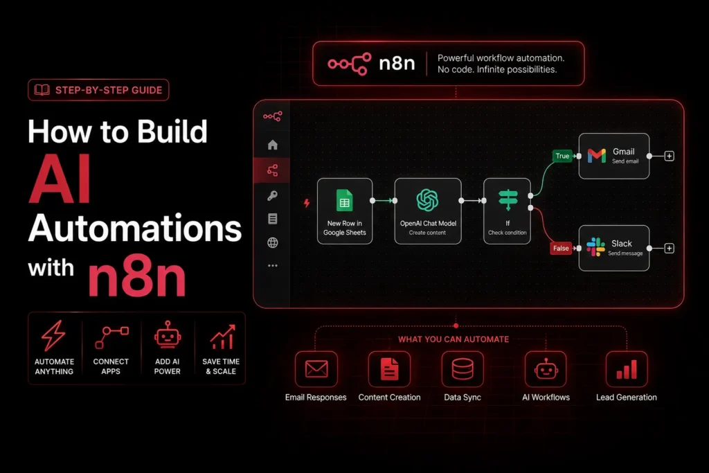 How to Build AI Automations with n8n (Advanced Guide)
