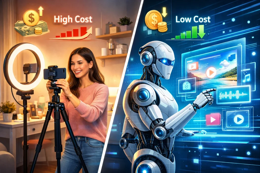The Real Cost of UGC Video Production in 2026: Traditional Creators vs AI