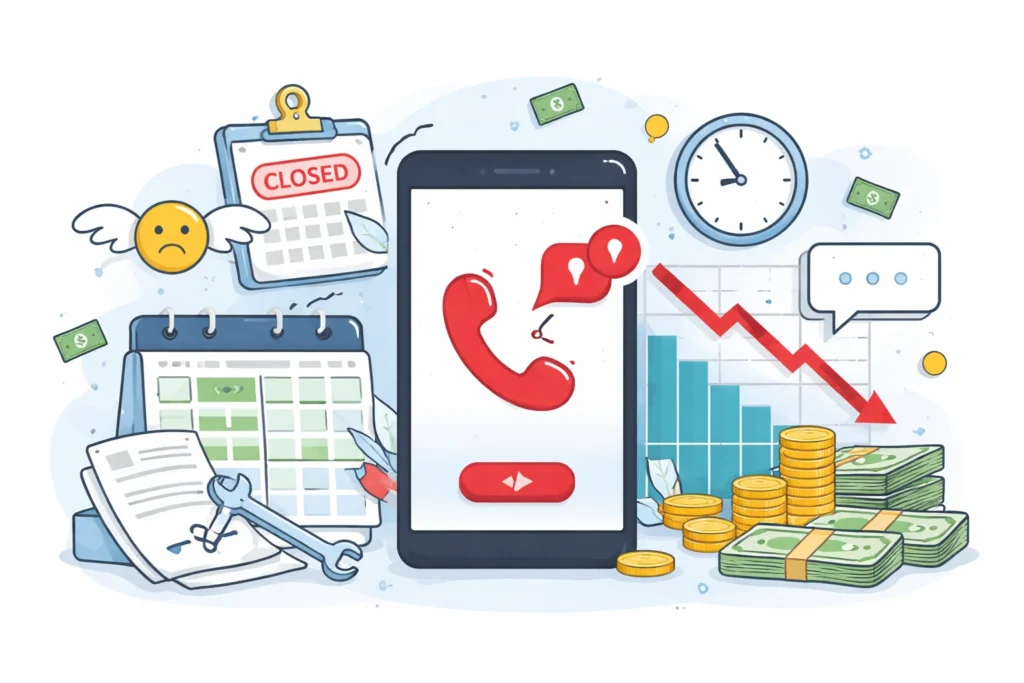 Why Service Businesses Lose $126,000 Per Year to Missed Calls (And How AI Fixes It)