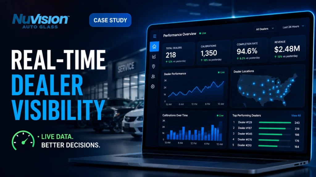 How Dealer Glass & Calibration Gave Every Dealer Real-Time Performance Visibility