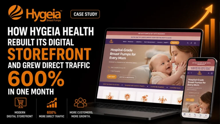 How Hygeia Health Rebuilt Its Digital Storefront and Grew Direct Traffic 600% in One Month