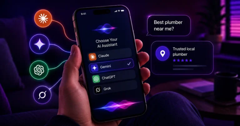 AI Just Moved To Your Customer’s Home Screen. Here Is What That Does To Local Search