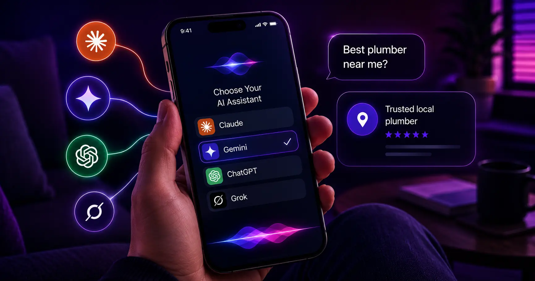 AI Just Moved To Your Customer’s Home Screen. Here Is What That Does To Local Search