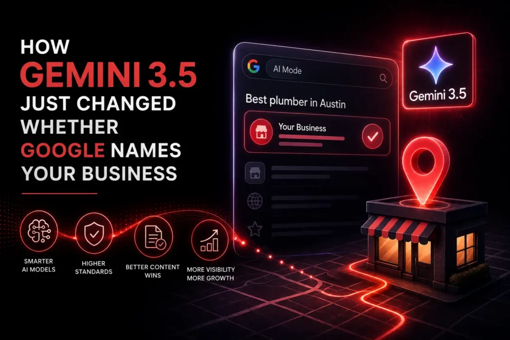 How Gemini 3.5 Just Changed Whether Google Names Your Business