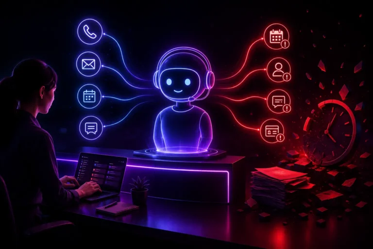 AI Front Desk Agents Save ~30 Hours a Month: What They Do and Where They Break